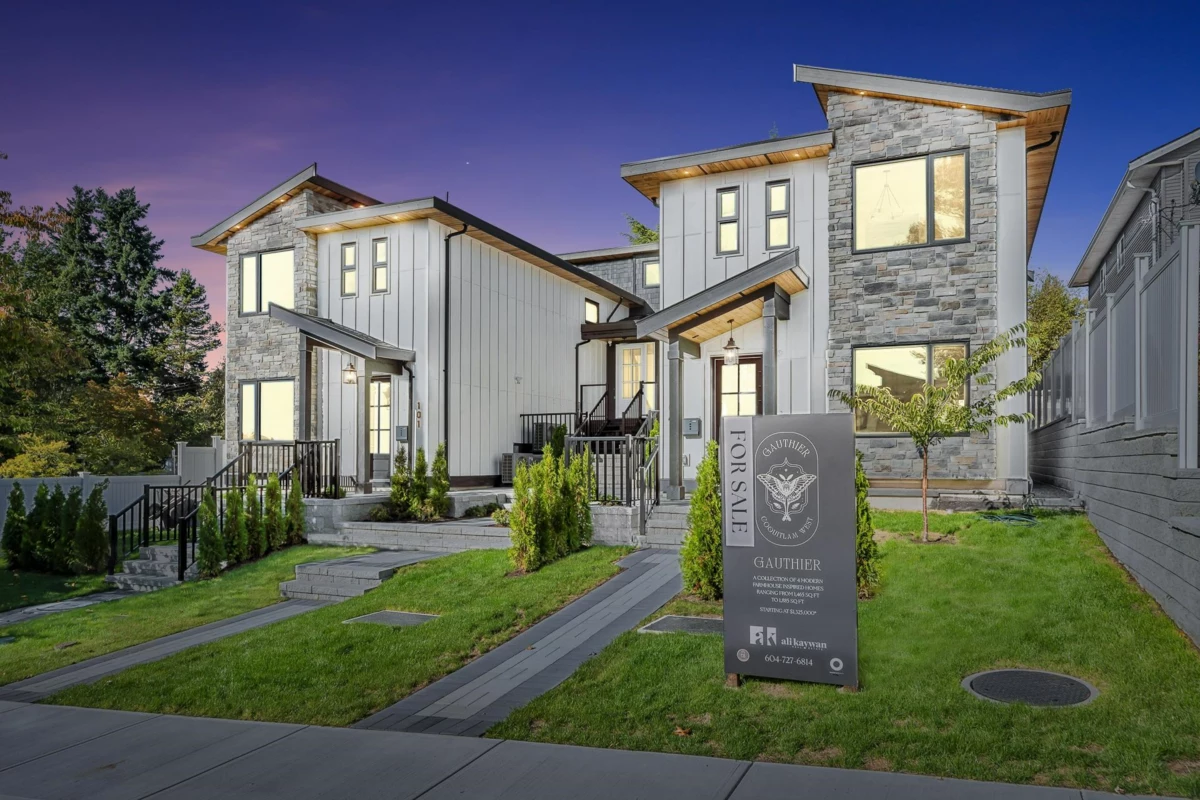 Exterior Rear Photo of 103 743 Gauthier Avenue, Coquitlam, BC