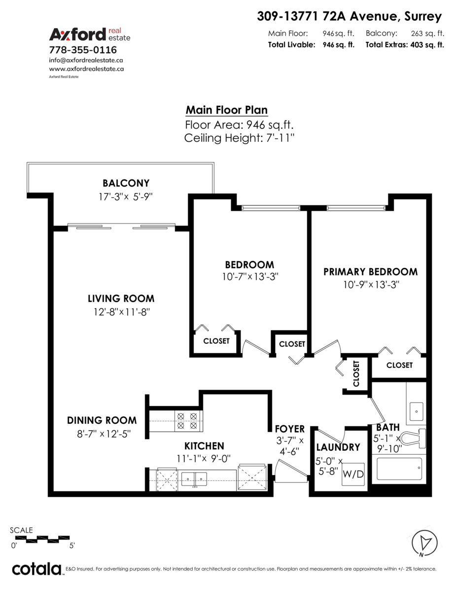 Outdoor Kitchen Photo of 309 13771 72a Avenue, Surrey, BC
