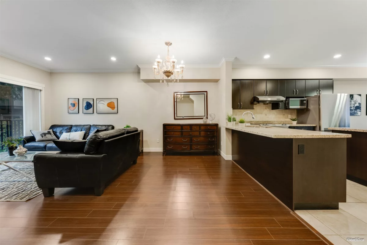 Living Room Photo of 31 7051 Ash Street, Richmond, BC