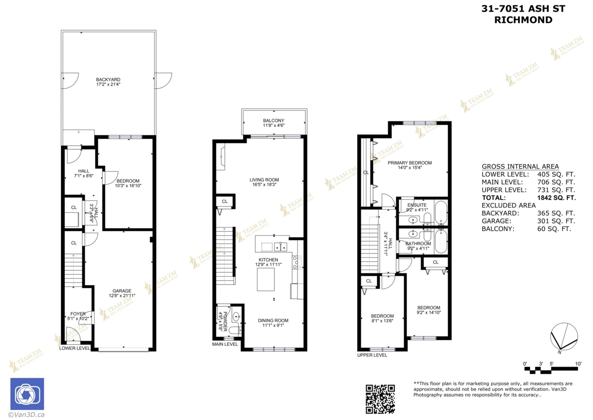 Playground / Recreational Area Near 31 7051 Ash Street, Richmond, BC