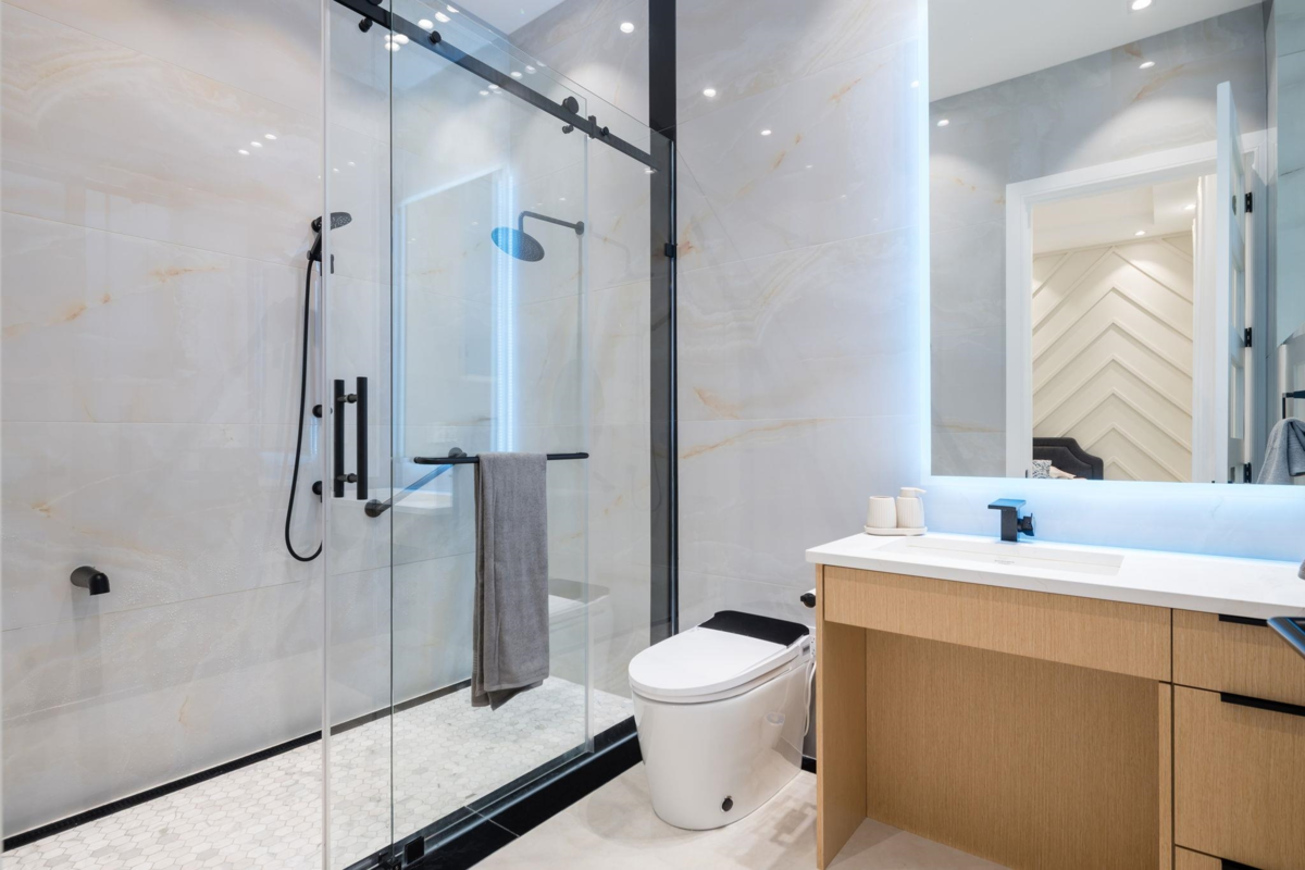 Powder Room Photo of 5385 Shelby Court, Burnaby, BC