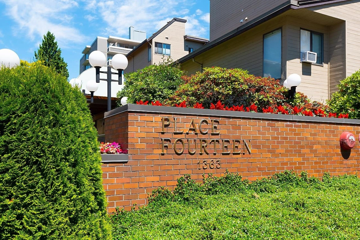 Exterior Front Photo of 410 1363 Clyde Avenue, West Vancouver, BC