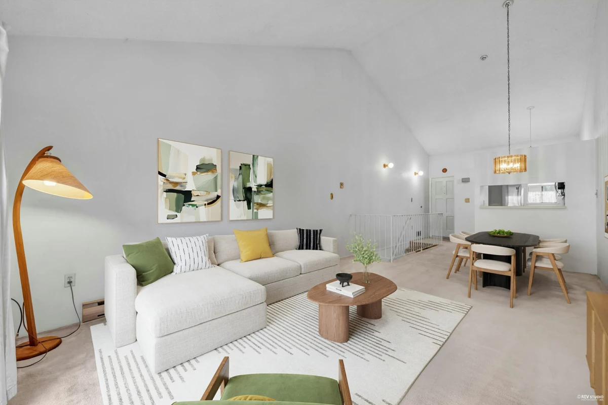 Living Room Photo of 410 1363 Clyde Avenue, West Vancouver, BC