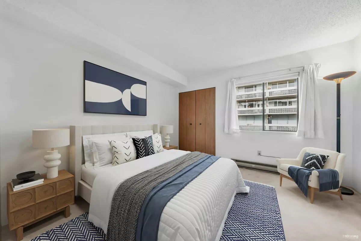 Primary Bedroom Photo of 410 1363 Clyde Avenue, West Vancouver, BC