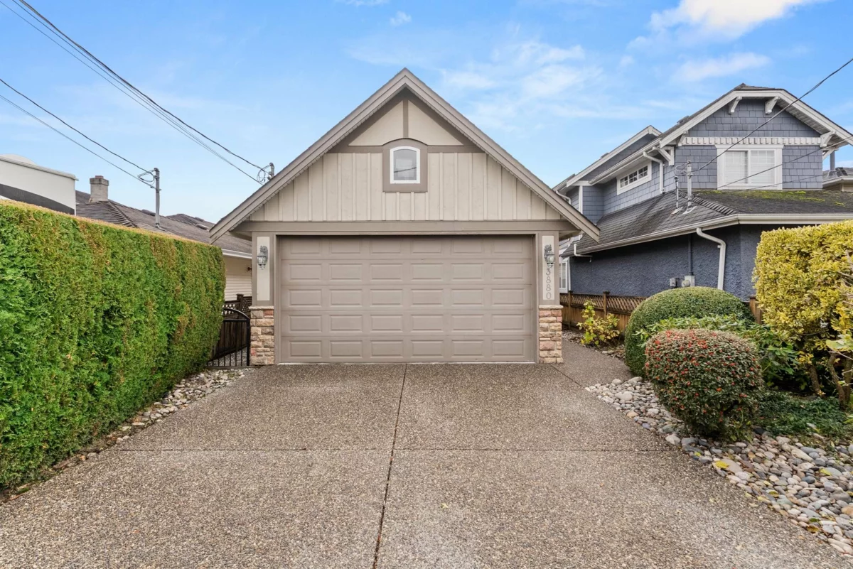 Exterior Rear Photo of 3880 Garry Street, Richmond, BC