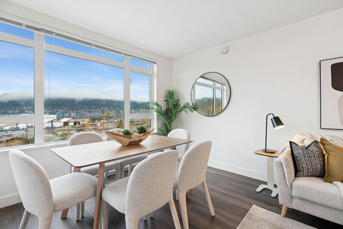 Dining Area Photo of 412 2525 Clarke Street, Port Moody, BC