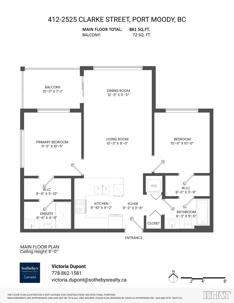 Playground / Recreational Area Near 412 2525 Clarke Street, Port Moody, BC