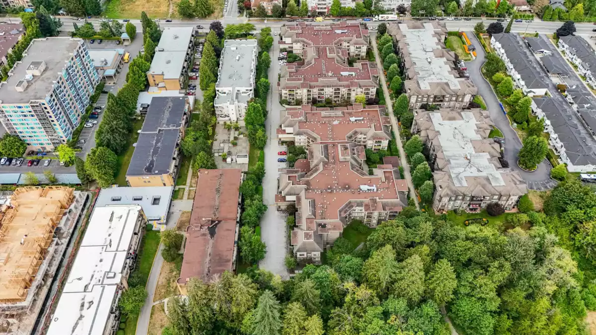 Backyard Photo of 111 12248 224 Street, Maple Ridge, BC