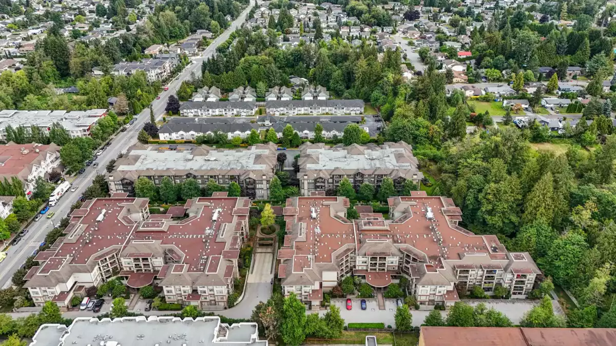 Outdoor Deck Photo of 111 12248 224 Street, Maple Ridge, BC