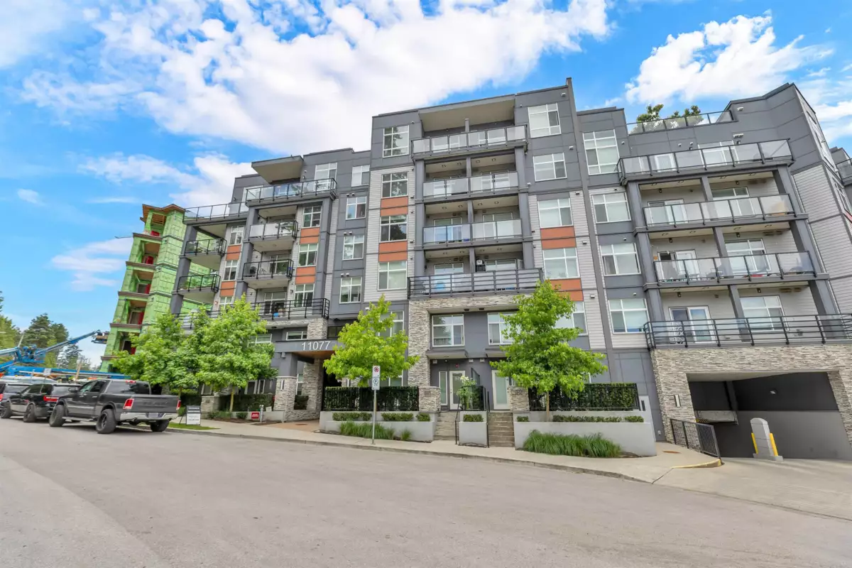 Exterior Rear Photo of 418 11077 Ravine Road, Surrey, BC