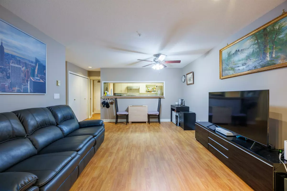 Living Room Photo of 210 1163 The High Street, Coquitlam, BC