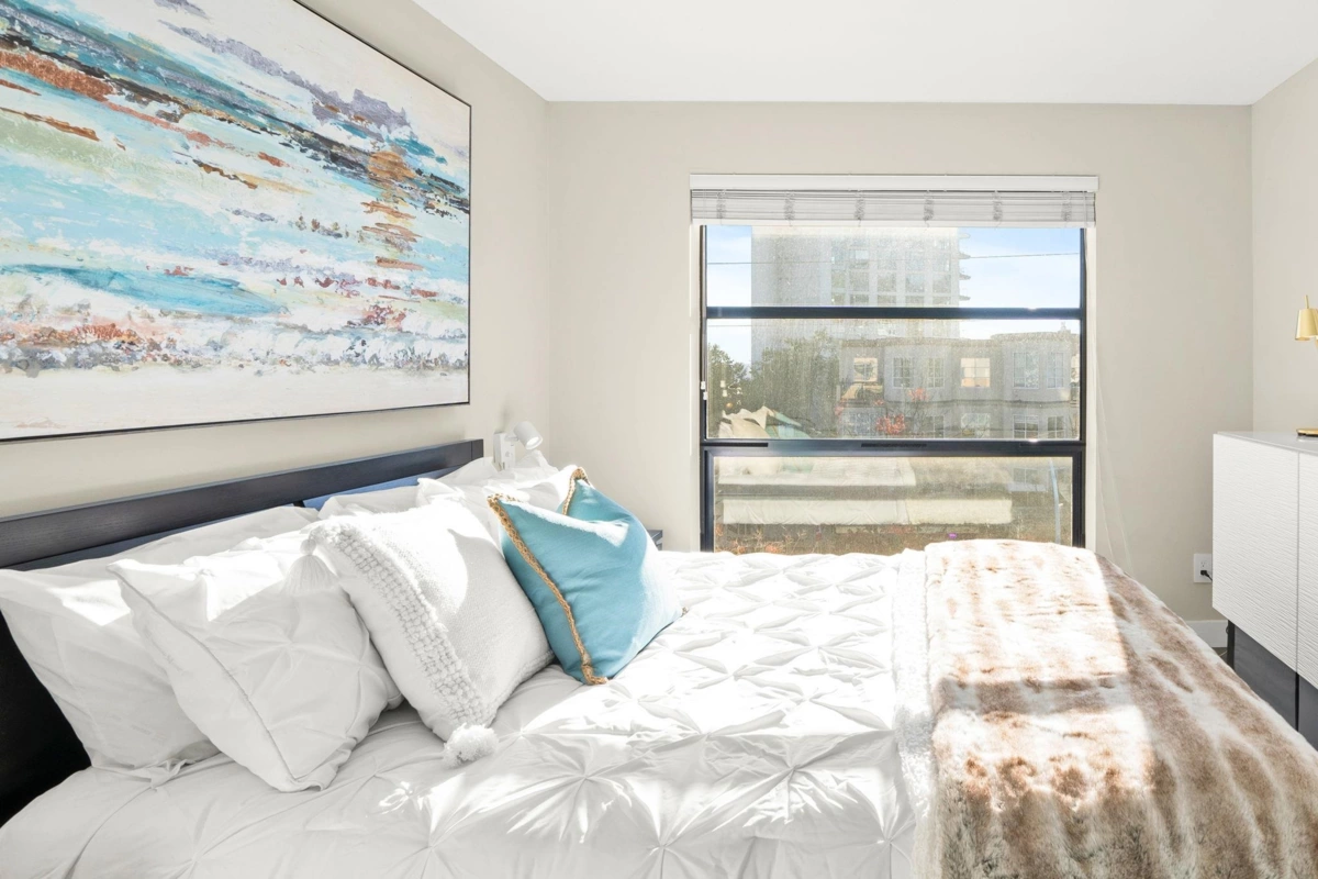 Bedroom 3 Photo of 410 124 W 3rd Street, North Vancouver, BC