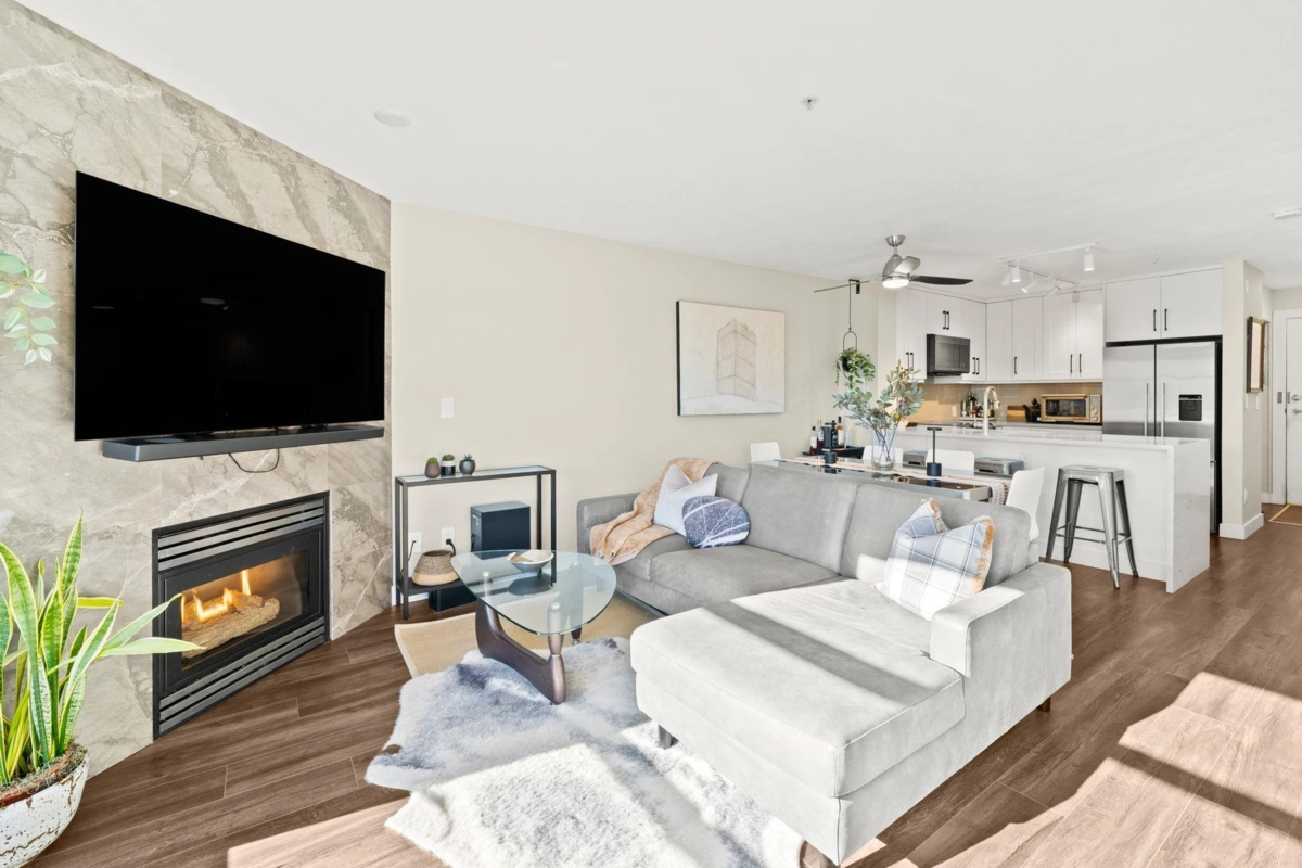 Exterior Rear Photo of 410 124 W 3rd Street, North Vancouver, BC