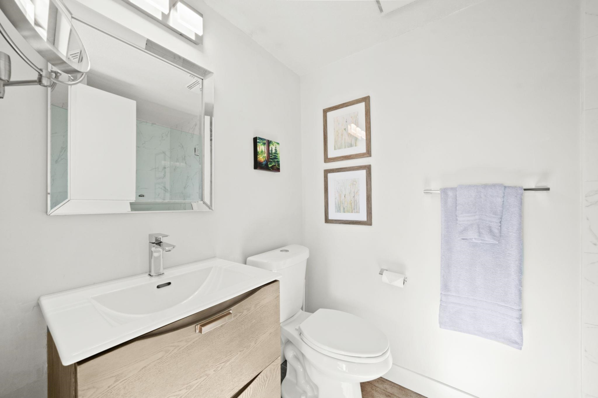 Powder Room Photo of 410 124 W 3rd Street, North Vancouver, BC