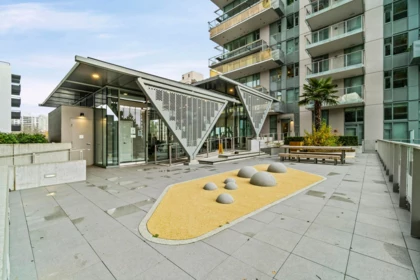 Outdoor Patio Photo of 505 1180 Broughton Street, Vancouver, BC