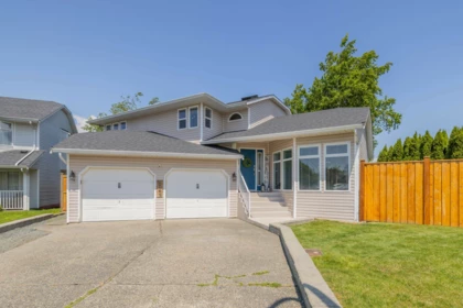 Aerial View of 45257 Raven Place, Chilliwack, BC