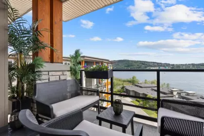 Outdoor Kitchen Photo of 408 3825 Cates Landing Way, North Vancouver, BC