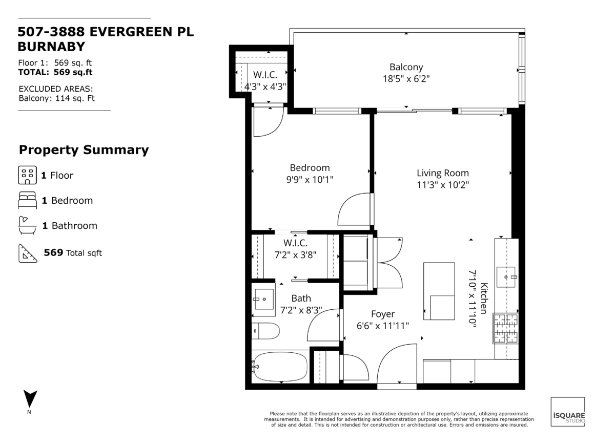 Outdoor Patio Photo of 507 3888 Evergreen Place, Burnaby, BC