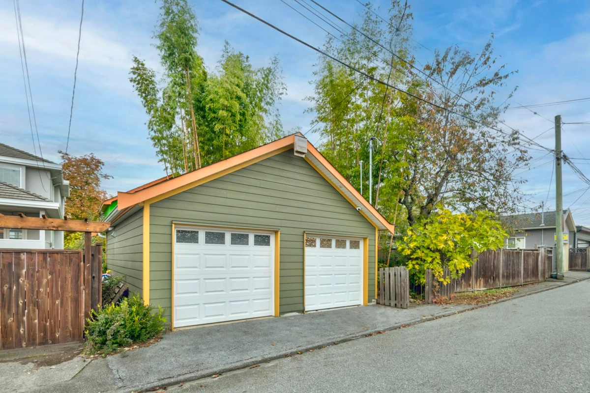 Aerial View of 4312 Georgia Street, Burnaby, BC