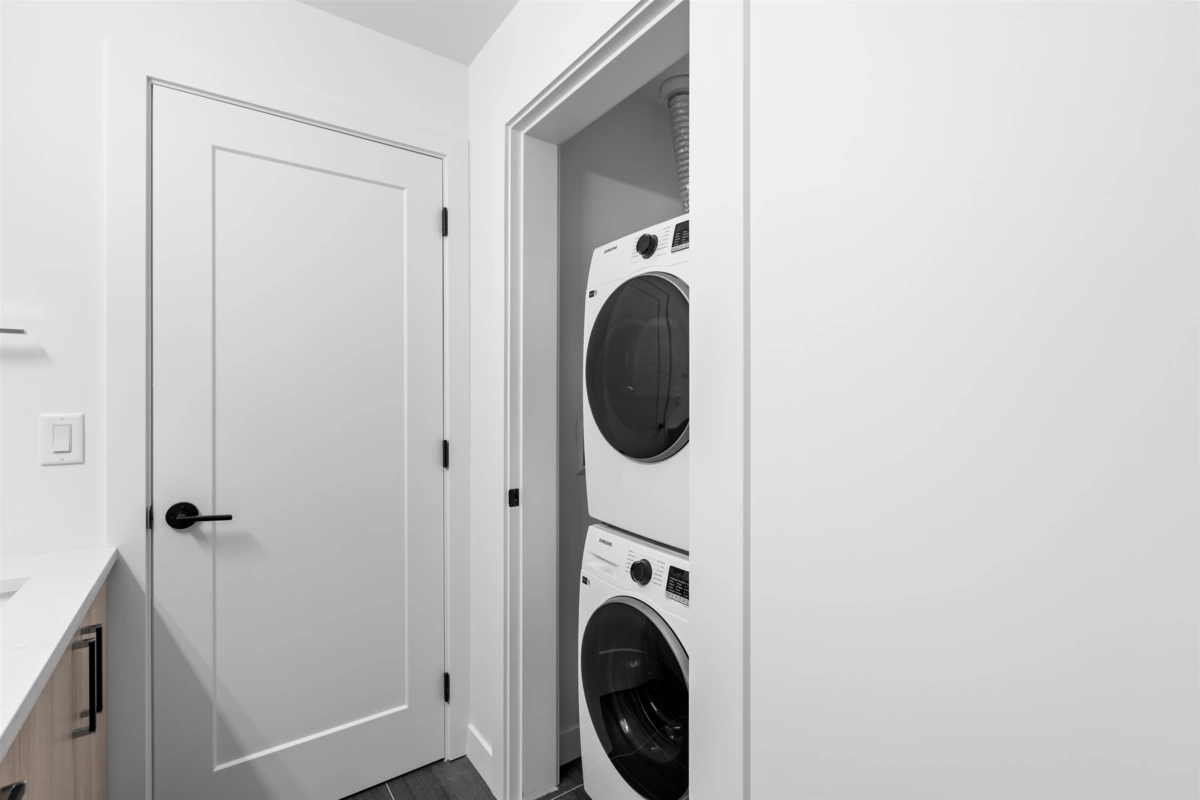 Laundry Room Photo of 221 2002 St. George Street, Port Moody, BC