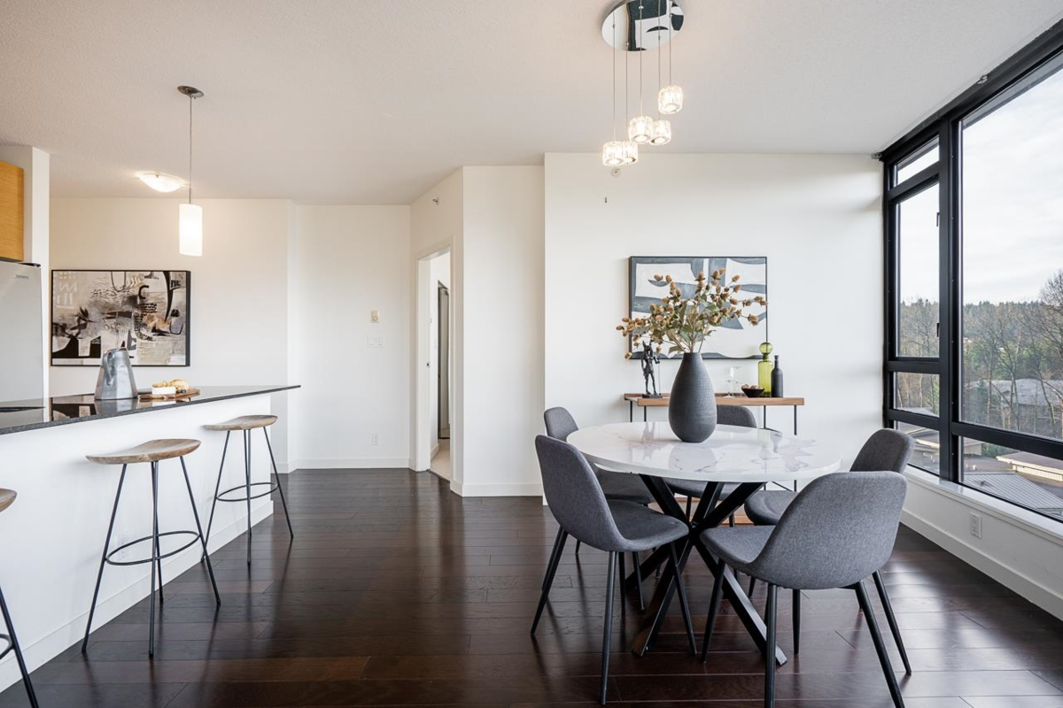 Dining Area Photo of 706 110 Brew Street, Port Moody, BC