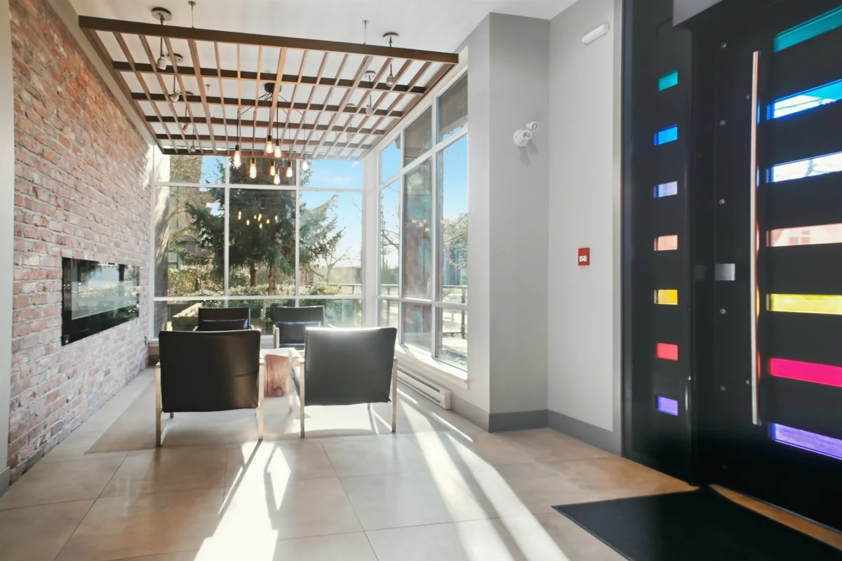 Backyard Photo of 104 260 Salter Street, New Westminster, BC