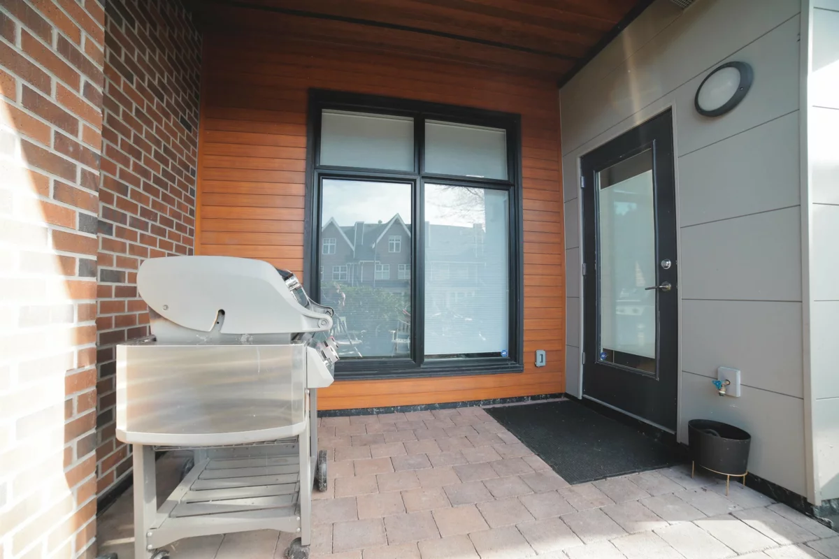 Outdoor Deck Photo of 104 260 Salter Street, New Westminster, BC