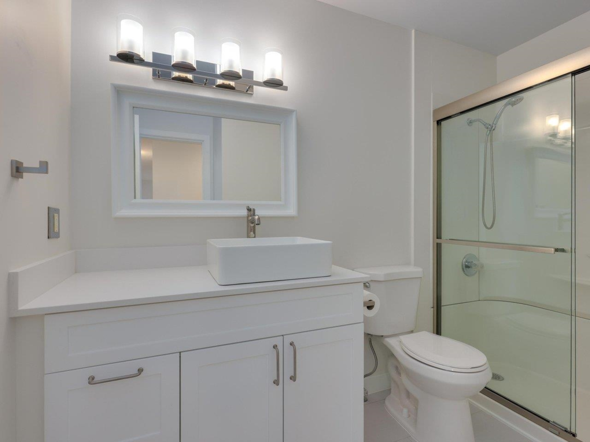 Basement Recreation Room Photo of 306 8400 Ackroyd Road, Richmond, BC