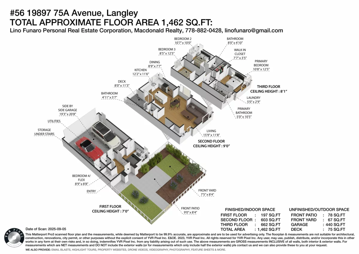 Aerial View of 56 19897 75a Avenue, Langley, BC