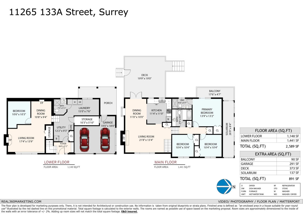 Swimming Pool Photo of 11265 133a Street, Surrey, BC