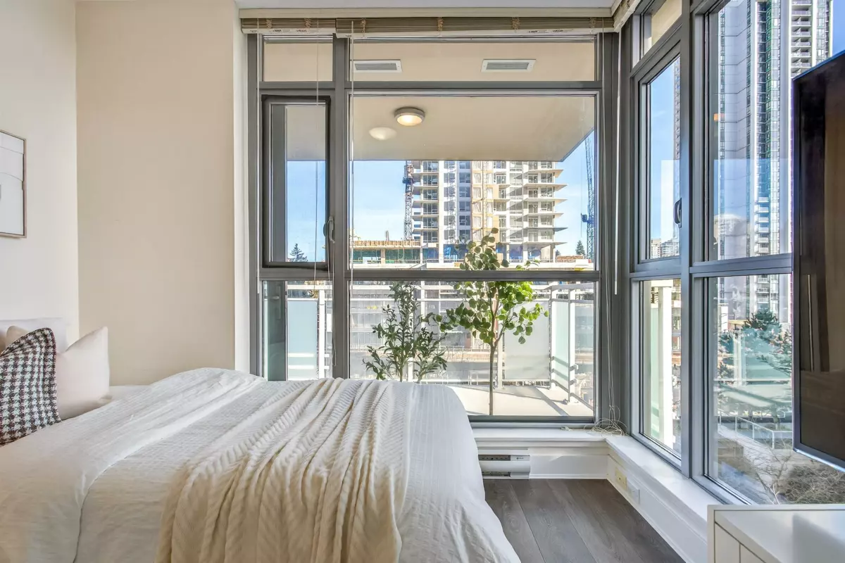 Bedroom 4 Photo of 806 3008 Glen Drive, Coquitlam, BC