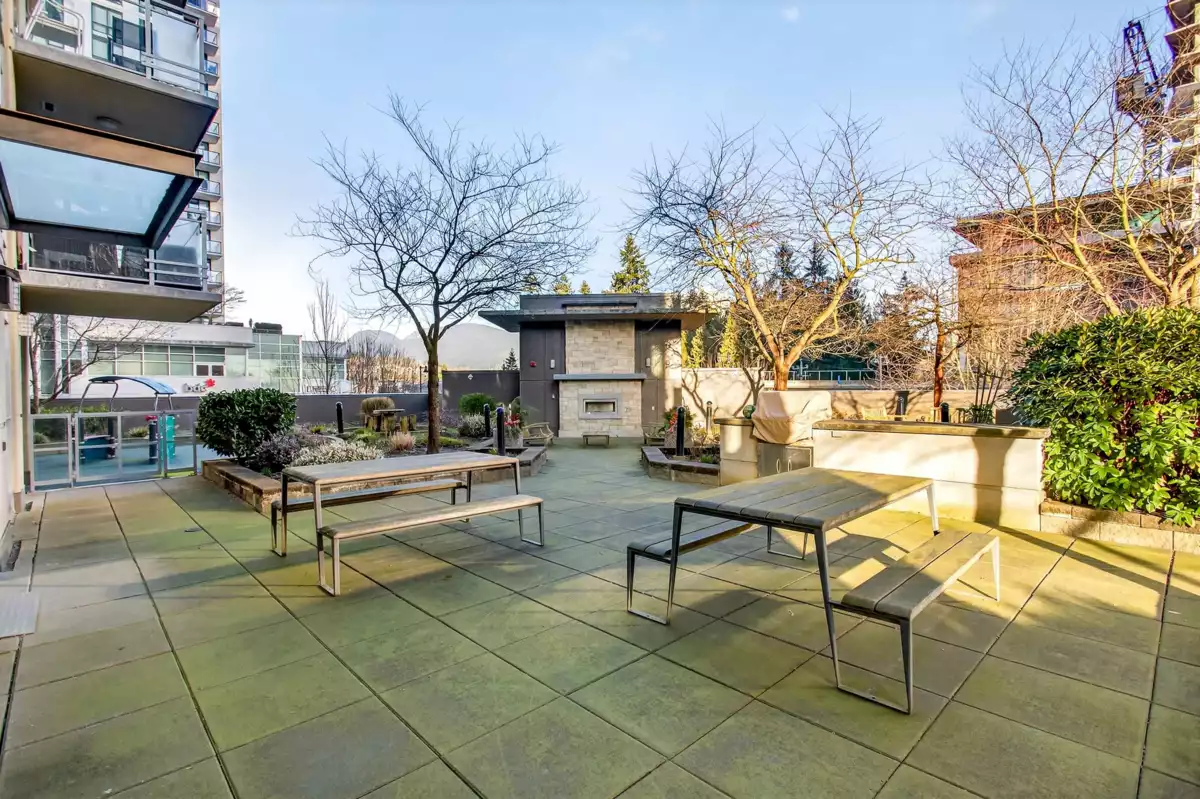 Outdoor Patio Photo of 806 3008 Glen Drive, Coquitlam, BC