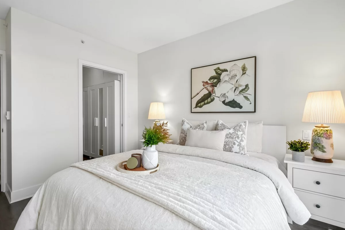 Primary Bedroom Photo of 806 3008 Glen Drive, Coquitlam, BC