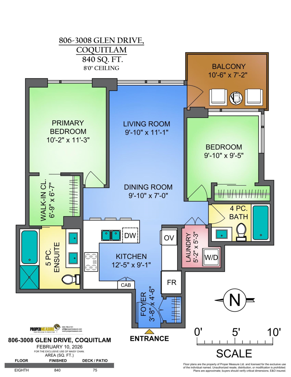 Swimming Pool Photo of 806 3008 Glen Drive, Coquitlam, BC