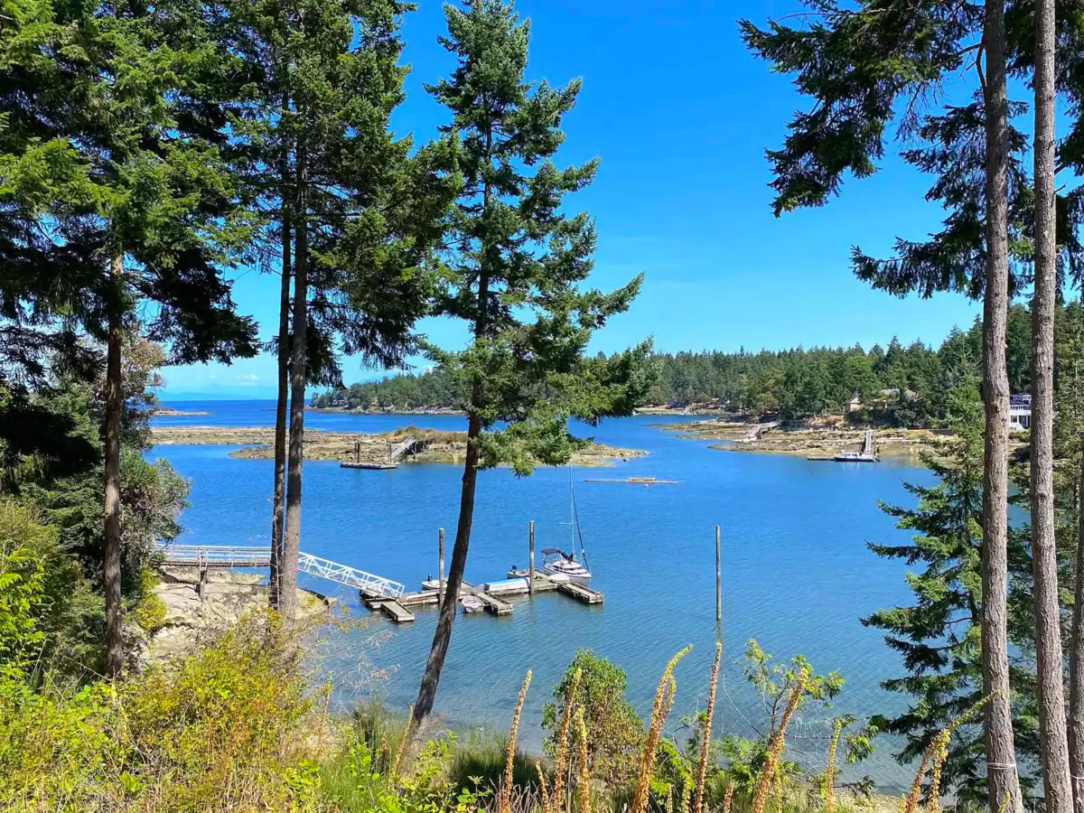 Exterior Rear Photo of 1645 Sturdies Bay Road, Galiano Island, BC