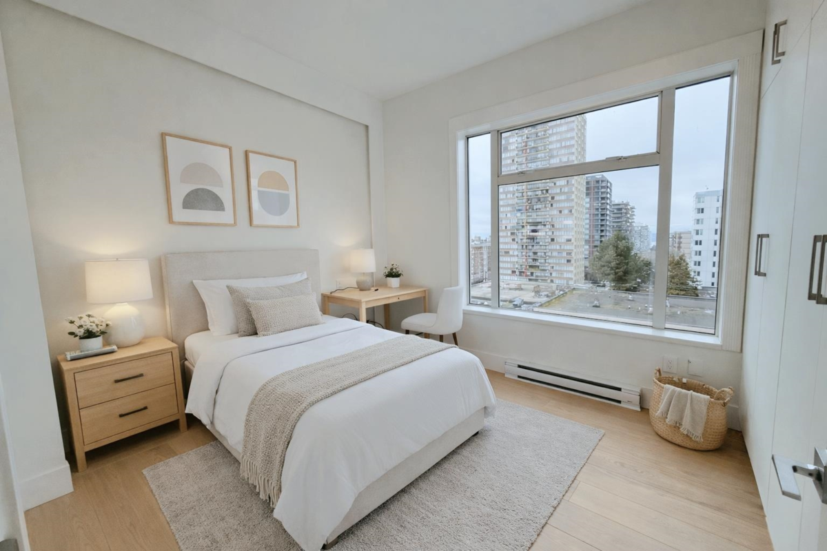 Breakfast Nook Photo of 802 1150 Bute Street, Vancouver, BC