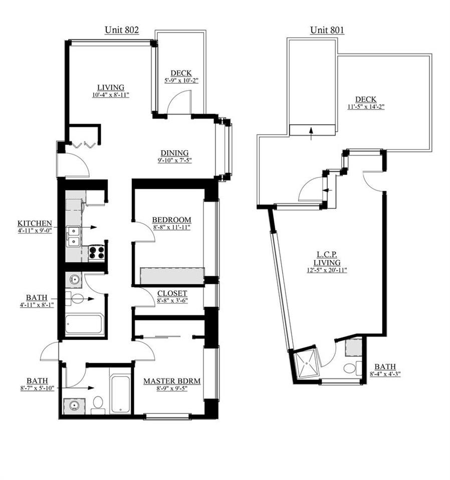 Guest Bathroom Photo of 802 1150 Bute Street, Vancouver, BC