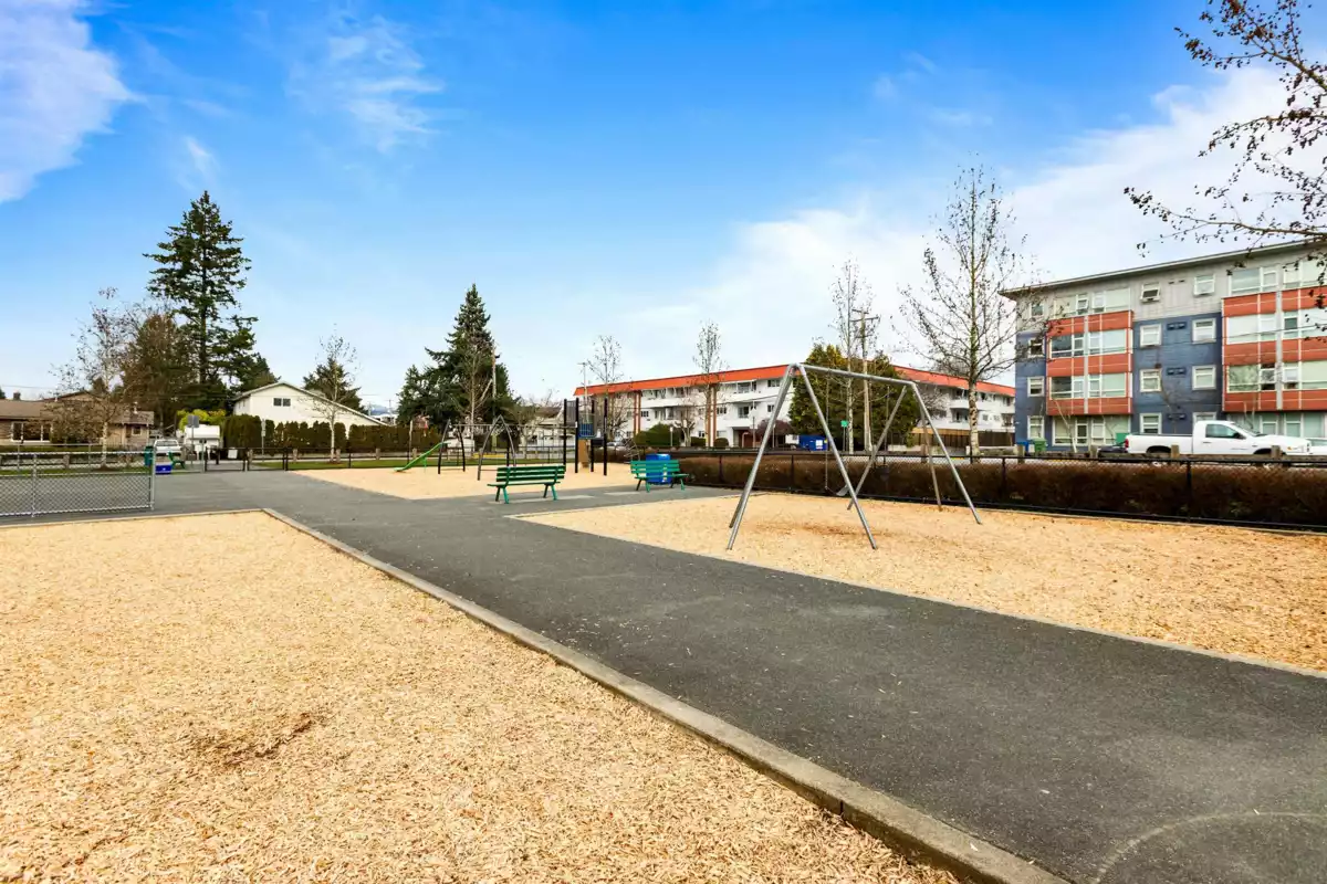 Aerial View of 208 11957 223 Street, Maple Ridge, BC