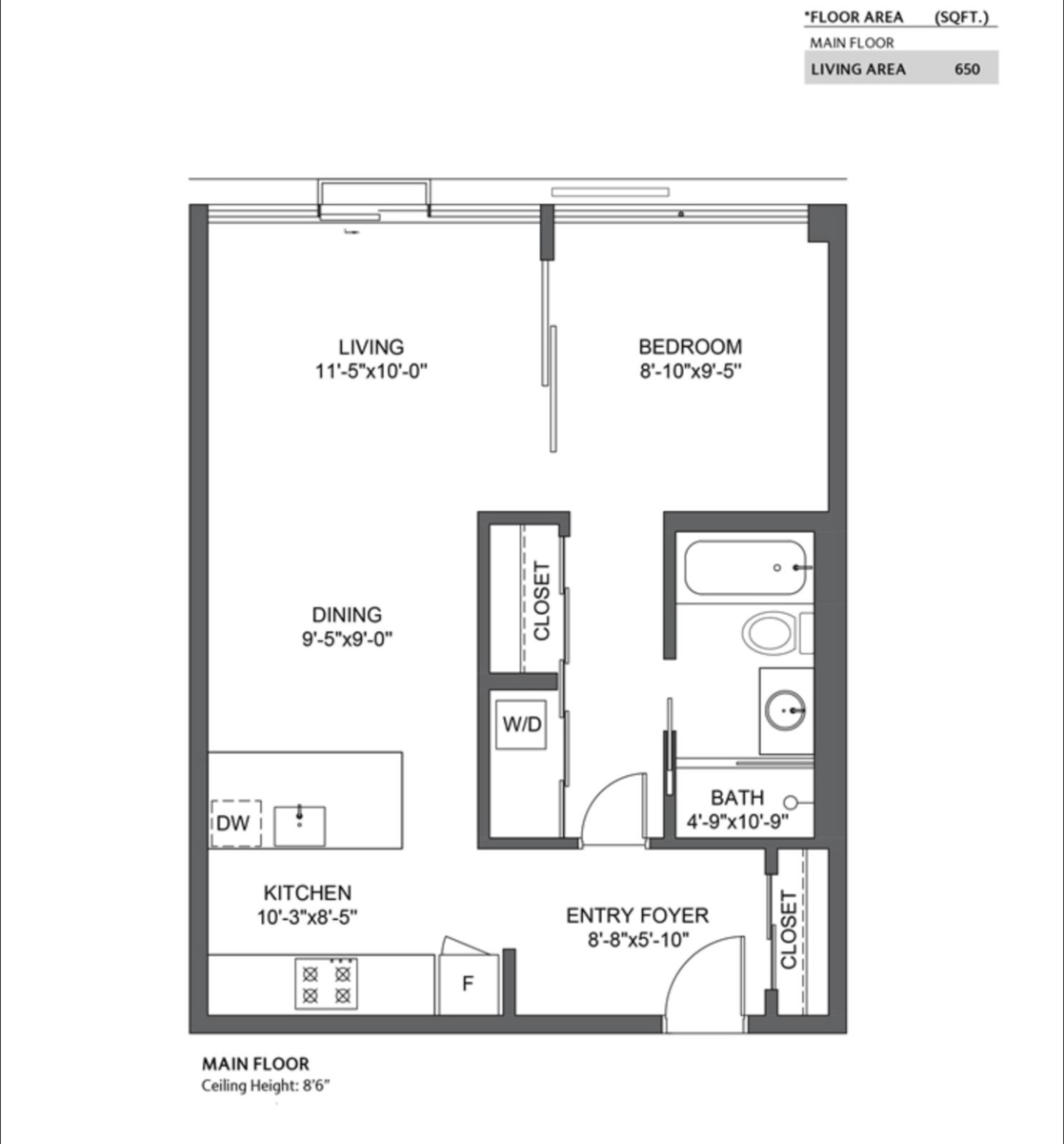 Primary Bedroom Photo of 3304 128 W Cordova Street, Vancouver, BC