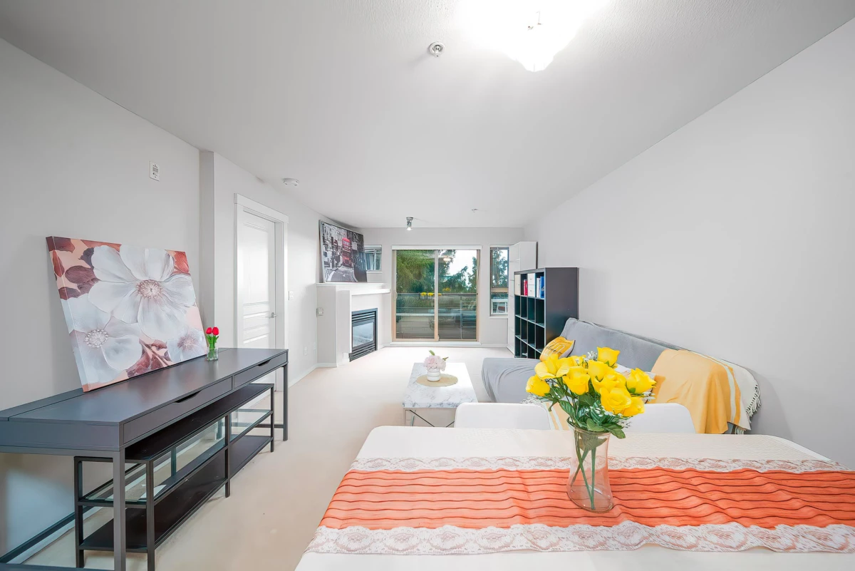 Family Room Photo of 312 9329 University, Burnaby, BC