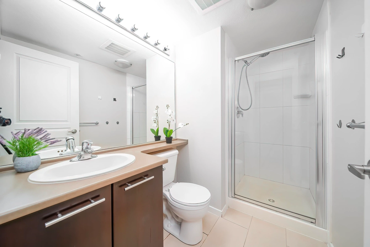 Guest Bathroom Photo of 312 9329 University, Burnaby, BC