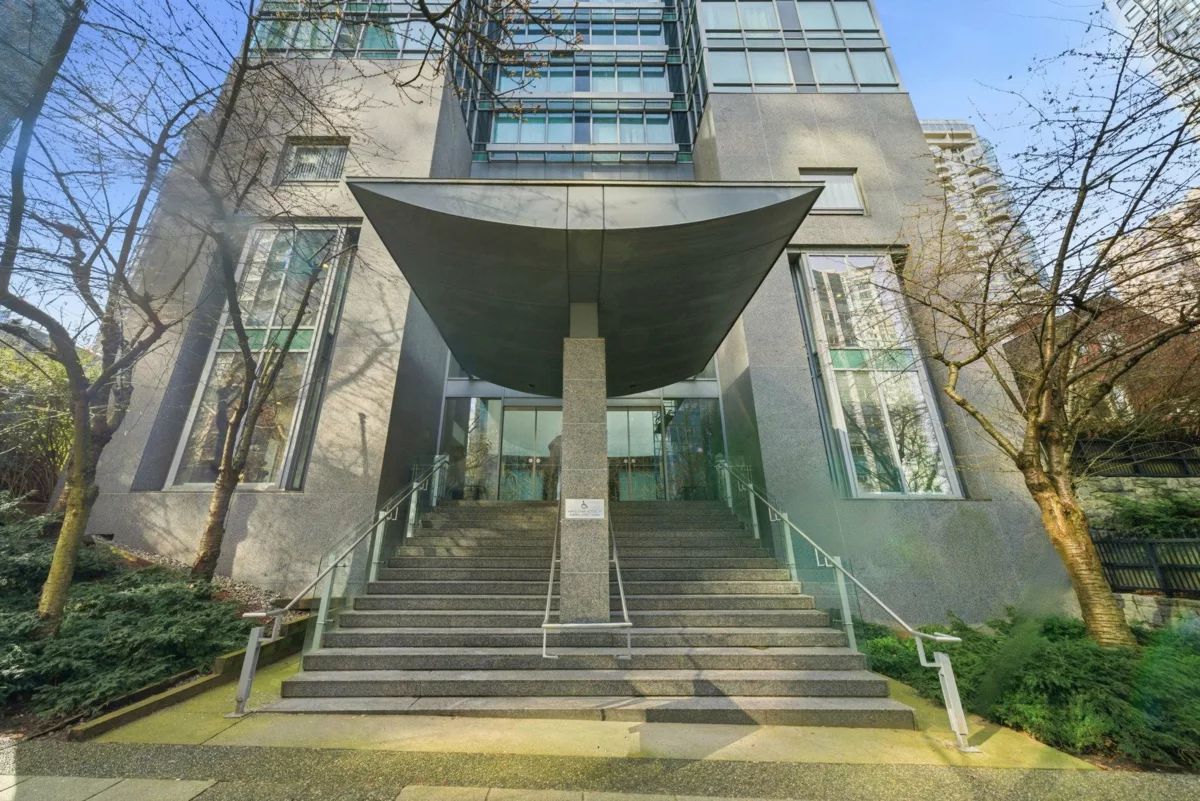 Exterior Rear Photo of 1903 1288 W Georgia Street, Vancouver, BC