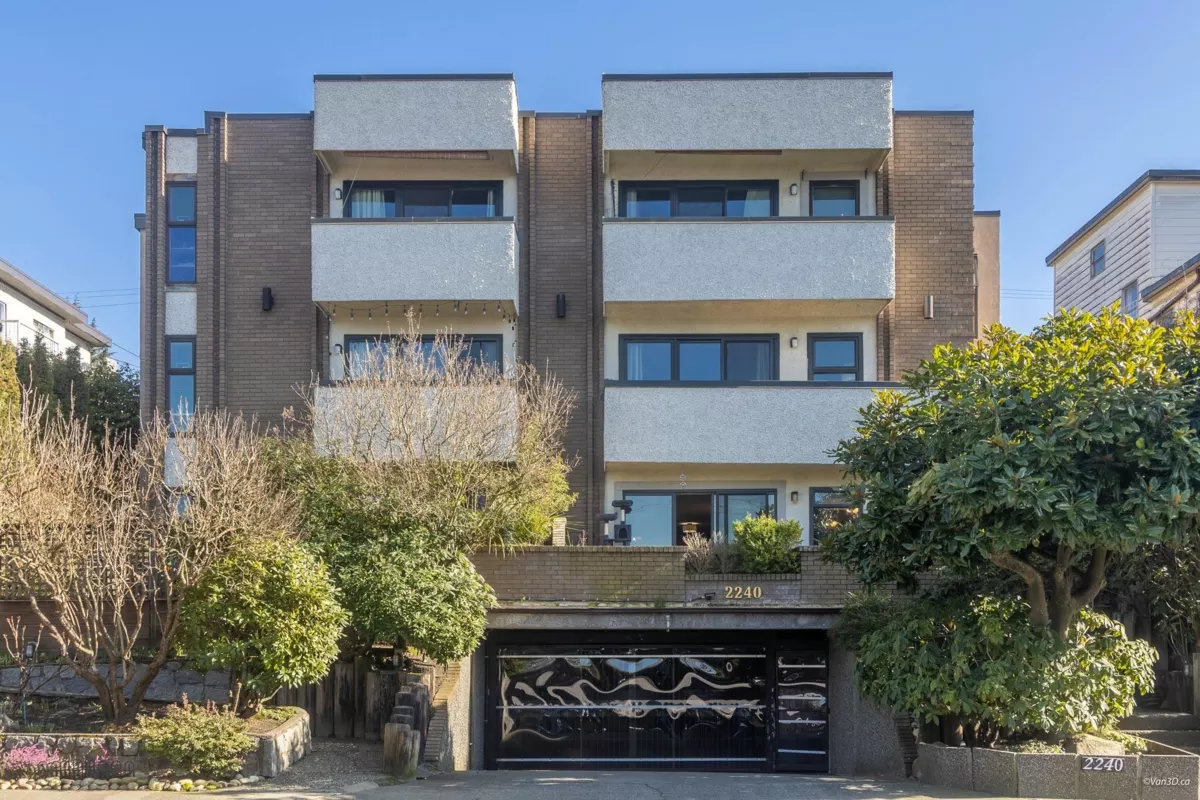 Exterior Rear Photo of 101 2240 Wall Street, Vancouver, BC