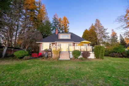 Aerial View of 1275 W Keith Road, North Vancouver, BC