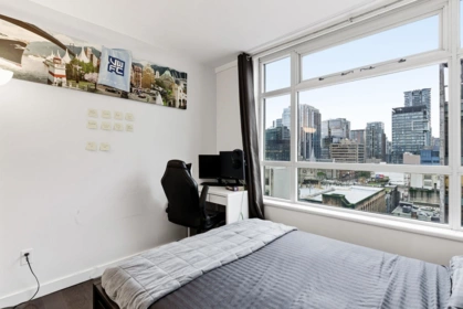 Bedroom 3 Photo of 1407 438 Seymour Street, Vancouver, BC