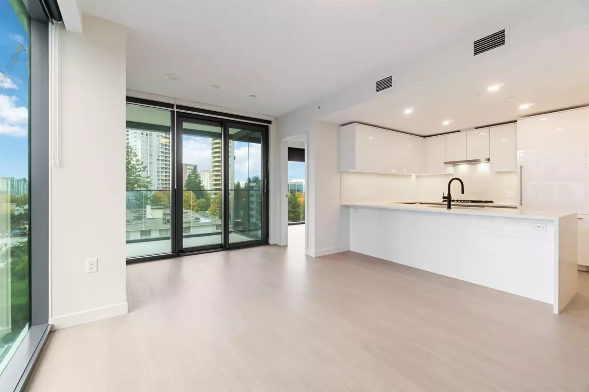 Living Room Photo of 404 5987 Wilson Avenue, Burnaby, BC
