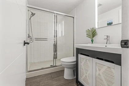 Basement Recreation Room Photo of 203 2733 Atlin Place, Coquitlam, BC