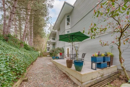 Outdoor Patio Photo of 203 2733 Atlin Place, Coquitlam, BC