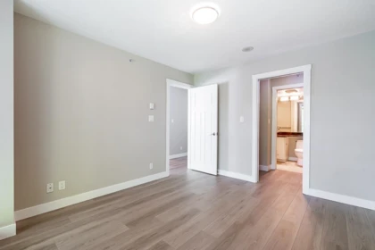 Basement Recreation Room Photo of 606 2978 Glen Drive, Coquitlam, BC