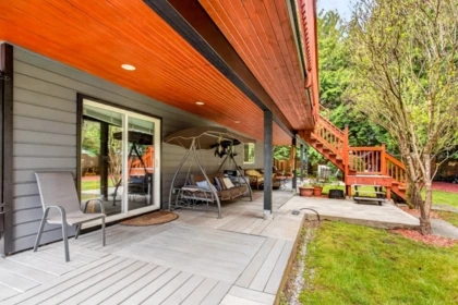 Aerial View of 2176 Laurier Avenue, Port Coquitlam, BC